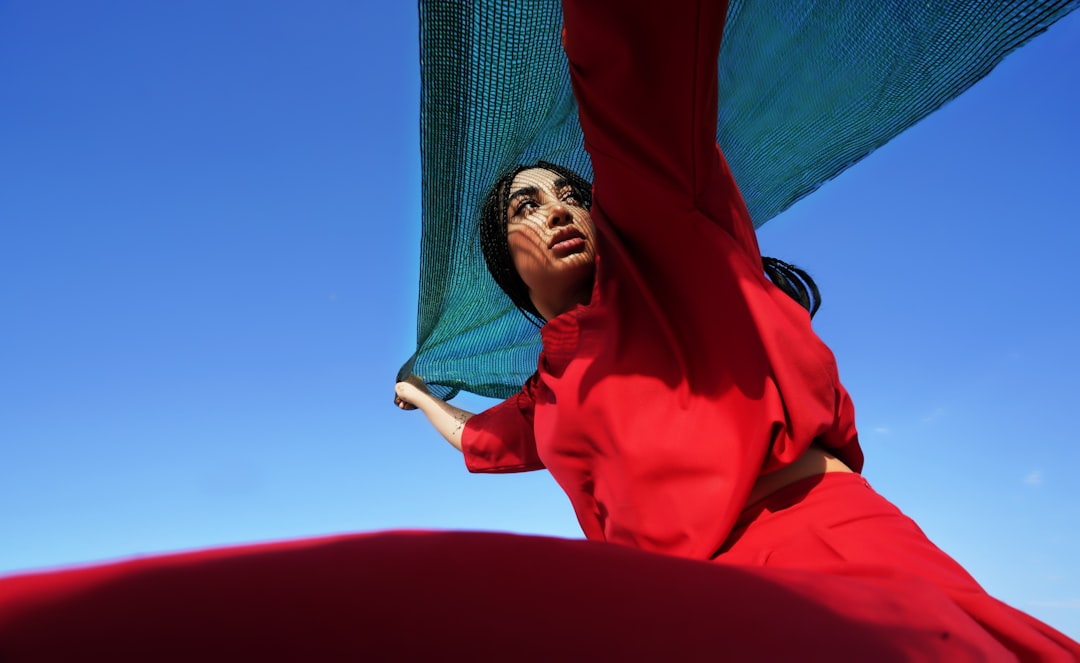 Example of color harmonies in fashion styling